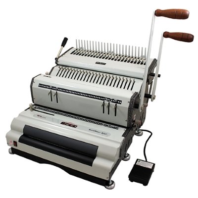 Akiles DuoMac C41 ECI Plastic Comb & Coil 4:1 Punch & Binding Machine