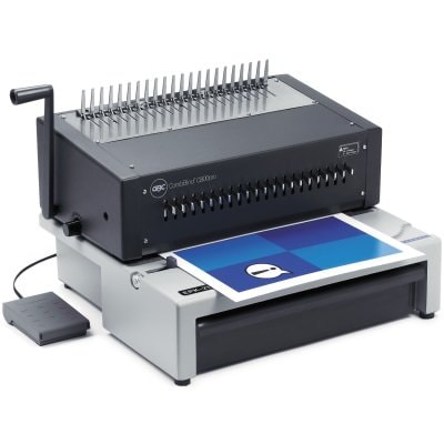 Punching paper for comb binding