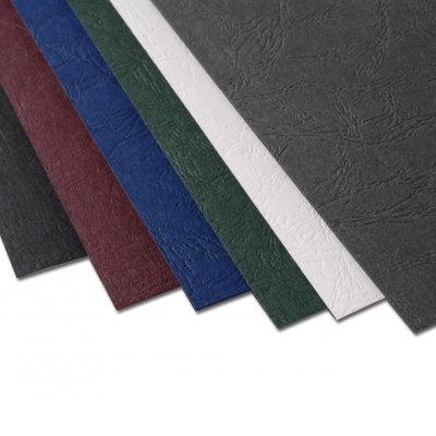 Black Embossed Grain Covers 8-1/2