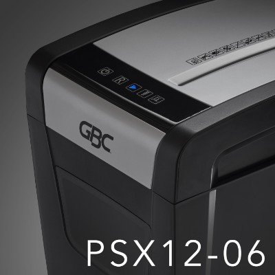 GBC ShredMaster PSX12-06 Cross-Cut Paper Shredder, 12 Sheets