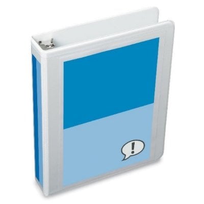 small size binders