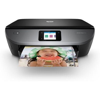 HP ENVY Photo 7155 All-in-One Printer - Factory Refurbished with Ink