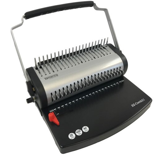 Tamerica EZ-Comb 21 Manual Comb Punch & Bind Machine
