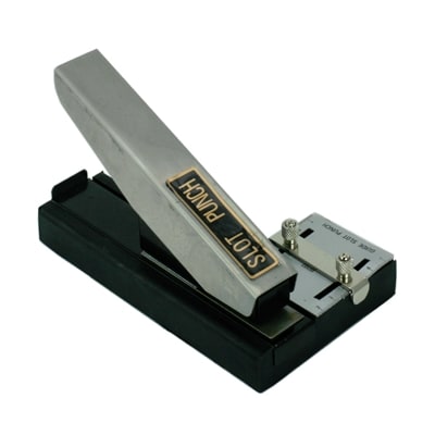 Tamerica Stapler Style Slot Puncher with Adjustable Centering Guide