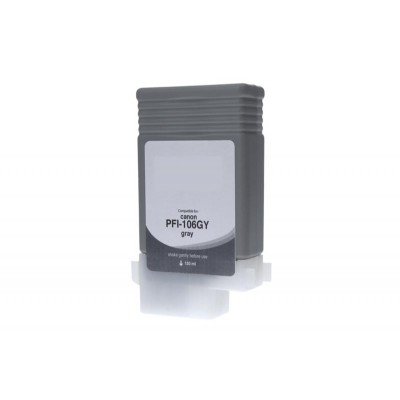 Non-OEM New Gray Wide Format Ink Cartridge for 6630B001AA (PFI-106GY)