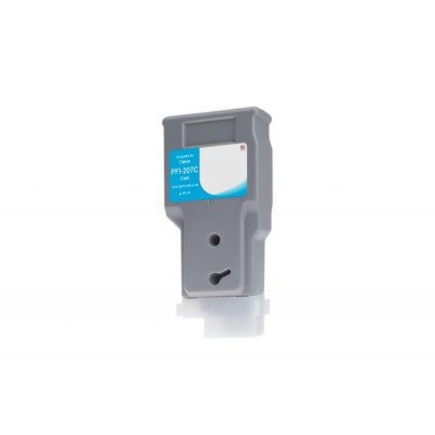 Non-OEM New Cyan Wide Format Ink Cartridge for 8790B001AA (PFI-207)