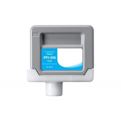 Non-OEM New Cyan Wide Format Ink Cartridge for 6658B001AA (PFI-306C)