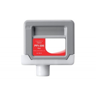 Non-OEM New Red Wide Format Ink Cartridge for 6663B001AA (PFI-306R)