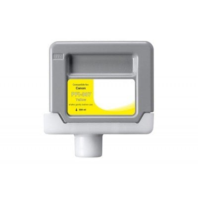 Non-OEM New Yellow Wide Format Ink Cartridge for 9814B001AA (PFI-307)