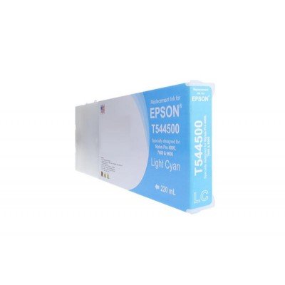 Remanufactured High Capacity Cyan Wide Format Ink Cartridge for Epson T544200