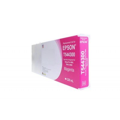 Remanufactured High Capacity Magenta Wide Format Ink Cartridge for Epson T544300