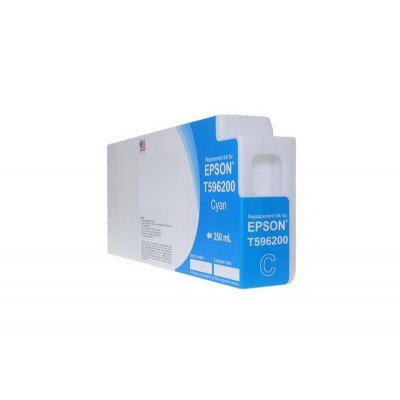 Remanufactured Cyan Wide Format Ink Cartridge for T596200