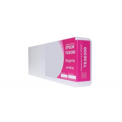 Remanufactured High Yield Magenta Wide Format Ink Cartridge for Epson T636300