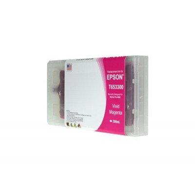Remanufactured Vivid Magenta Wide Format Ink Cartridge for T653300