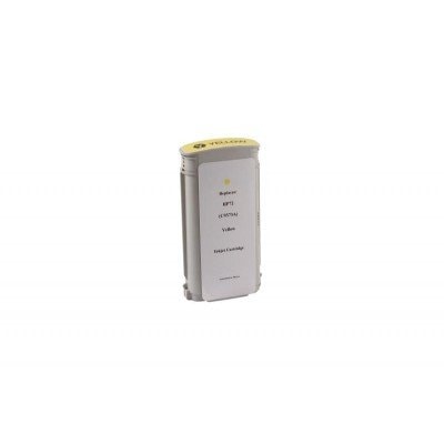 Remanufactured High Yield Yellow Wide Format Ink Cartridge for HP C9373A (HP 72)