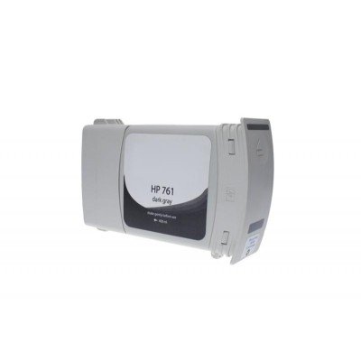 Remanufactured Dark Gray Wide Format Ink Cartridge for HP 761 (CM996A)