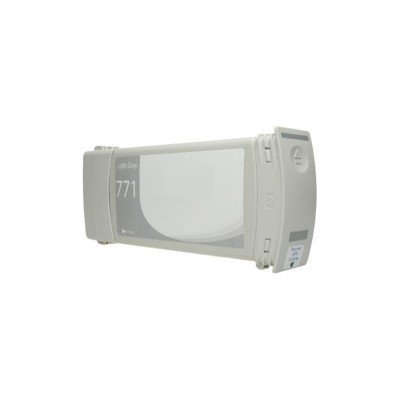 Remanufactured Light Gray Wide Format Ink Cartridge for HP 771 (CE044A)