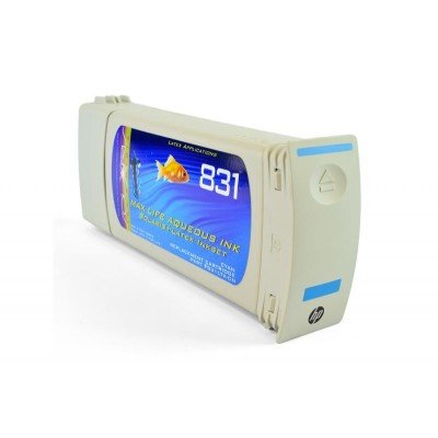 Remanufactured Cyan Wide Format Ink Cartridge for HP 831 (CZ683A)