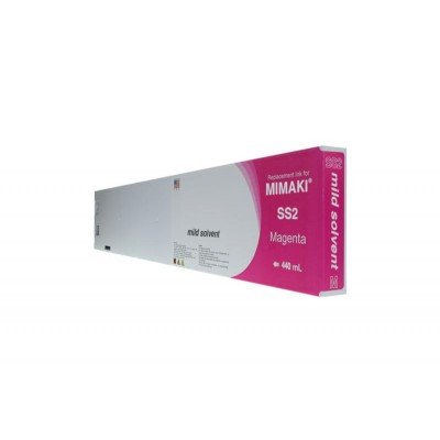 Non-OEM New Magenta Wide Format Inkjet Cartridge for Mimaki JV3 (SPC-0411M)