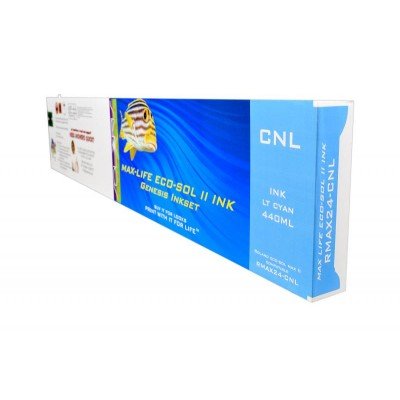 Non-OEM New Light Cyan Wide Format Inkjet Cartridge for Roland ESL4-4LC