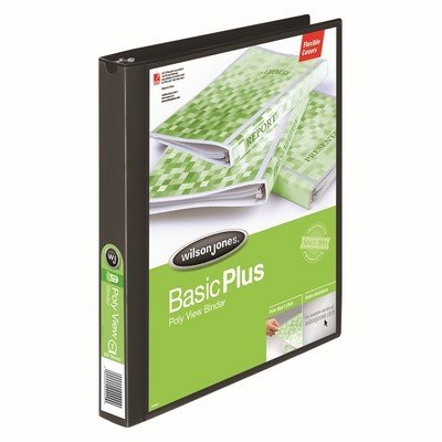 Wilson Jones® Flex Poly View Binder, Round Ring, 1