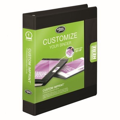 Wilson Jones® Custom Imprint Presentation Binder, Round Rings, 1