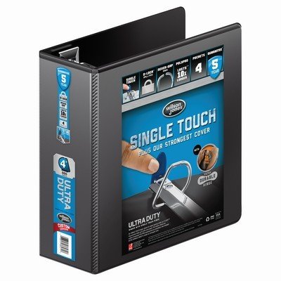 Wilson Jones® Ultra Duty D-Ring View Binder with Extra Durable Hinge, 4
