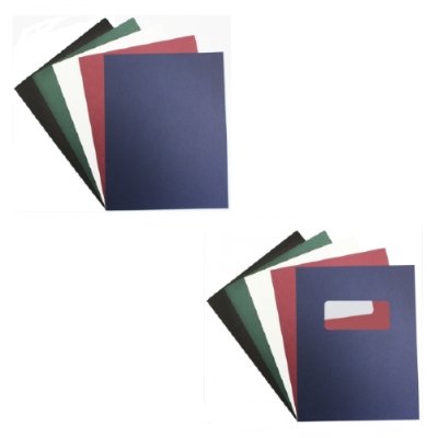 Black Linen Presentation Cover Sets 8-1/2