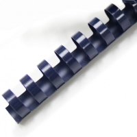 Navy blue comb bind