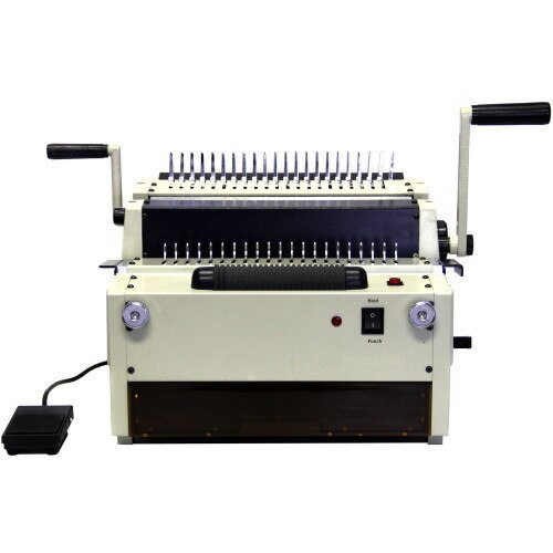 Tamerica Omega 4in1 Electric Punch and Bind Machine with 4 Dies