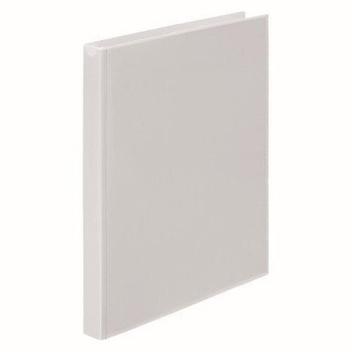 Wilson Jones® Flex Poly View Binder, Round Ring, 5/8", White