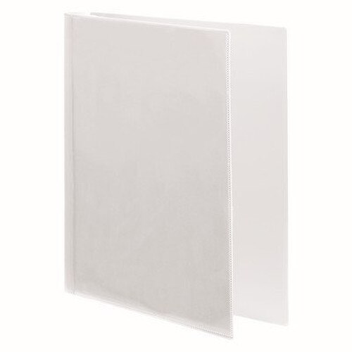 Wilson Jones® Flex Poly View Binder, Round Ring, 5/8", White